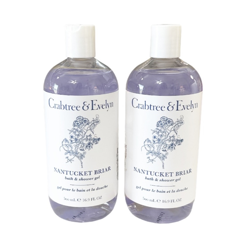 NEW VHTF Crabtree & Evelyn NANTUCKET BRIAR Bath & Shower Gel